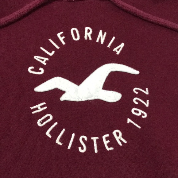 MAROON HOLLISTER HOODIE :) - Picture 2 of 3